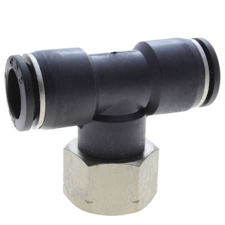 Technifit Fitting, PTC, Female Branch Tee, 1/4" x 1/4" Female NPT PTF1/4-N2